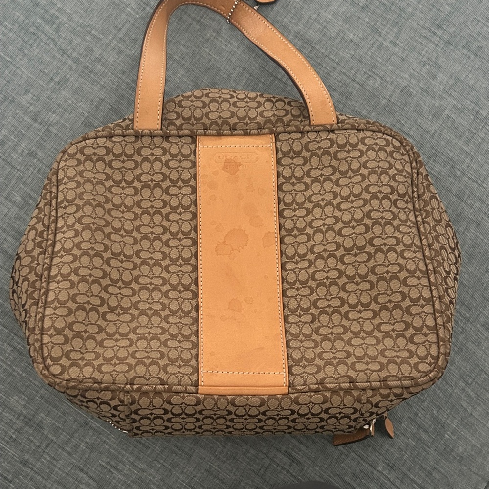 Brown Patterned Women's Bag
